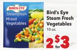 Vallarta Supermarkets Bird's Eye Steam Fresh Vegetables offer
