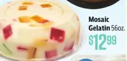 Vallarta Supermarkets Mosaic Gelatin offer