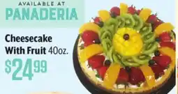 Vallarta Supermarkets Cheesecake With Fruit offer