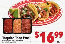 Vallarta Supermarkets Taquiza Taco Pack offer
