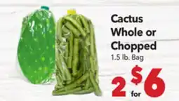 Vallarta Supermarkets Cactus Whole or Chopped offer
