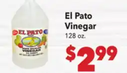 Vallarta Supermarkets El Pato Vinegar offer