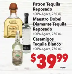 Vallarta Supermarkets Patron Tequila Reposado offer