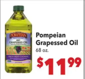 Vallarta Supermarkets Pompeian Grapessed Oil offer