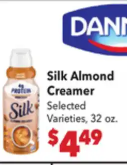 Vallarta Supermarkets Silk Almond Creamer offer