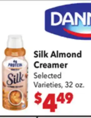 Vallarta Supermarkets Silk Almond Creamer offer