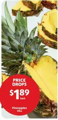 Aldi Pineapples offer