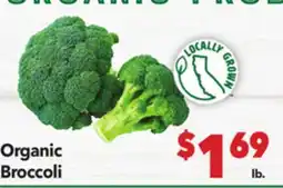Vallarta Supermarkets Organic Broccoli offer