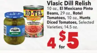 Vallarta Supermarkets Vlasic Dill Relish offer
