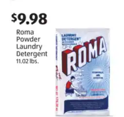 Aldi Roma Powder Laundry Detergent offer