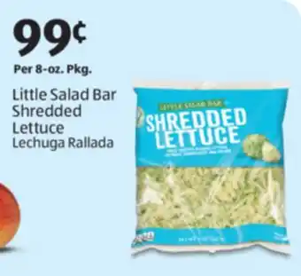 Aldi Little Salad Bar Shredded Lettuce offer