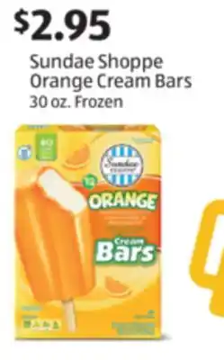 Aldi Sundae Shoppe Orange Cream Bars offer