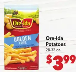 Vallarta Supermarkets Ore-Ida Potatoes offer