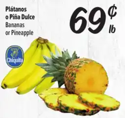 El Super Fresh Bananas or Pineapple offer