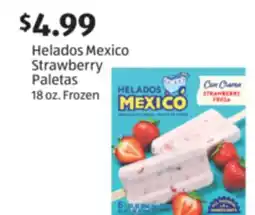 Aldi Helados Mexico Strawberry Paletas offer