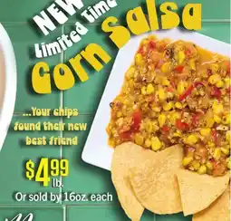 Vallarta Supermarkets Corn Salsa offer