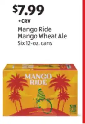 Aldi Mango Ride Mango Wheat Ale offer