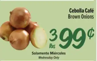 El Super Fresh Brown Onions offer