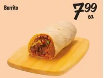 El Super Fresh Burrito offer
