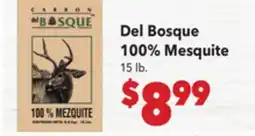 Vallarta Supermarkets Del Bosque 100% Mesquite offer