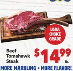 Vallarta Supermarkets Beef Tomahawk Steak offer