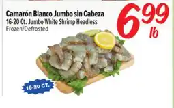 El Super Fresh Jumbo White Shrimp Headless offer
