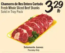 El Super Fresh Fresh Whole Sliced Beef Shanks offer