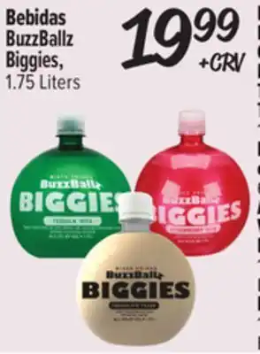 El Super Bebidas BuzzBallz Biggies offer