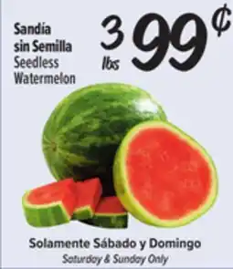 El Super Fresh Seedless Watermelon offer