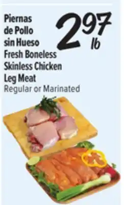 El Super Fresh Boneless Skinless Chicken Leg Meat offer
