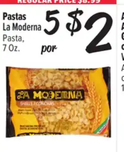 El Super La Moderna Pasta offer