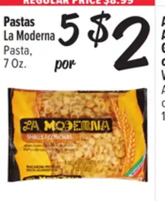 El Super La Moderna Pasta offer