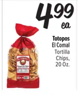 El Super El Comal Tortilla Chips offer
