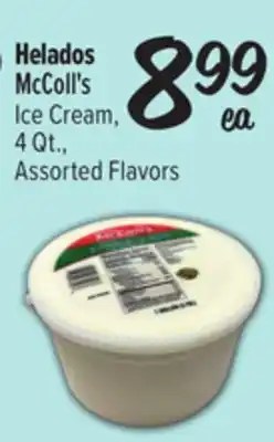 El Super McColl's Ice Cream offer