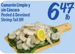 El Super Peeled & Deveined Shrimp Tail offer