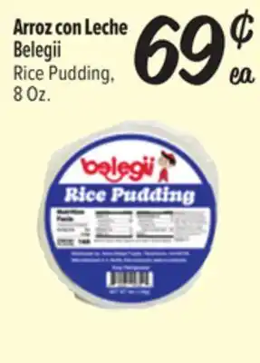 El Super Rice Pudding offer