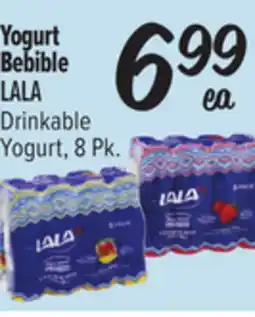 El Super LALA Drinkable Yogurt offer