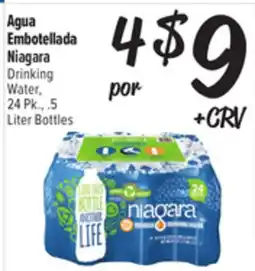 El Super Niagara Drinking Water offer