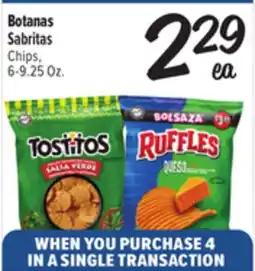 El Super Botanas Sabritas Chips offer