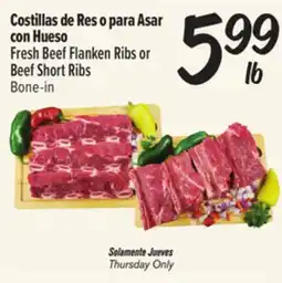 El Super Fresh Beef Flanken Ribs or Beef Short Ribs offer