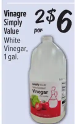El Super Simply Value White Vinegar offer