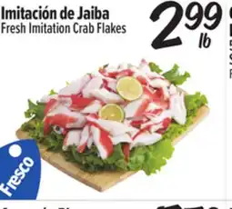 El Super Fresh Imitation Crab Flakes offer
