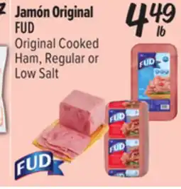 El Super Original Cooked Ham, Regular or Low Salt offer