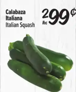 El Super Italian Squash offer