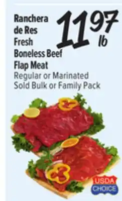 El Super Fresh Boneless Beef Flap Meat offer