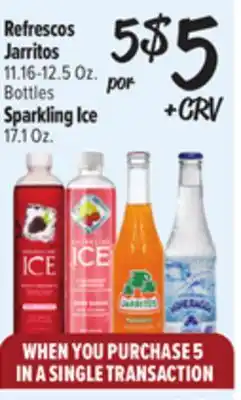 El Super Refrescos Jarritos, 11.16-12.5 Oz. Bottles Sparkling Ice, 17.1 Oz offer