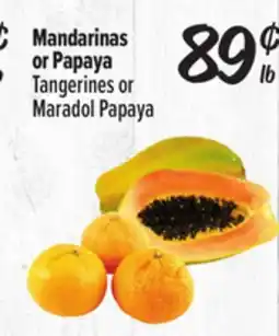 El Super Tangerines or Maradol Papaya offer