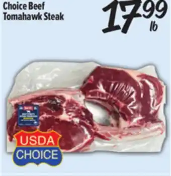 El Super Choice Beef Tomahawk Steak offer