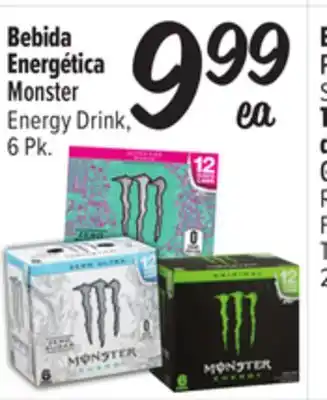 El Super Monster Energy Drink offer