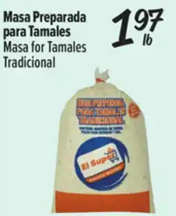 El Super Masa for Tamales Tradicional offer